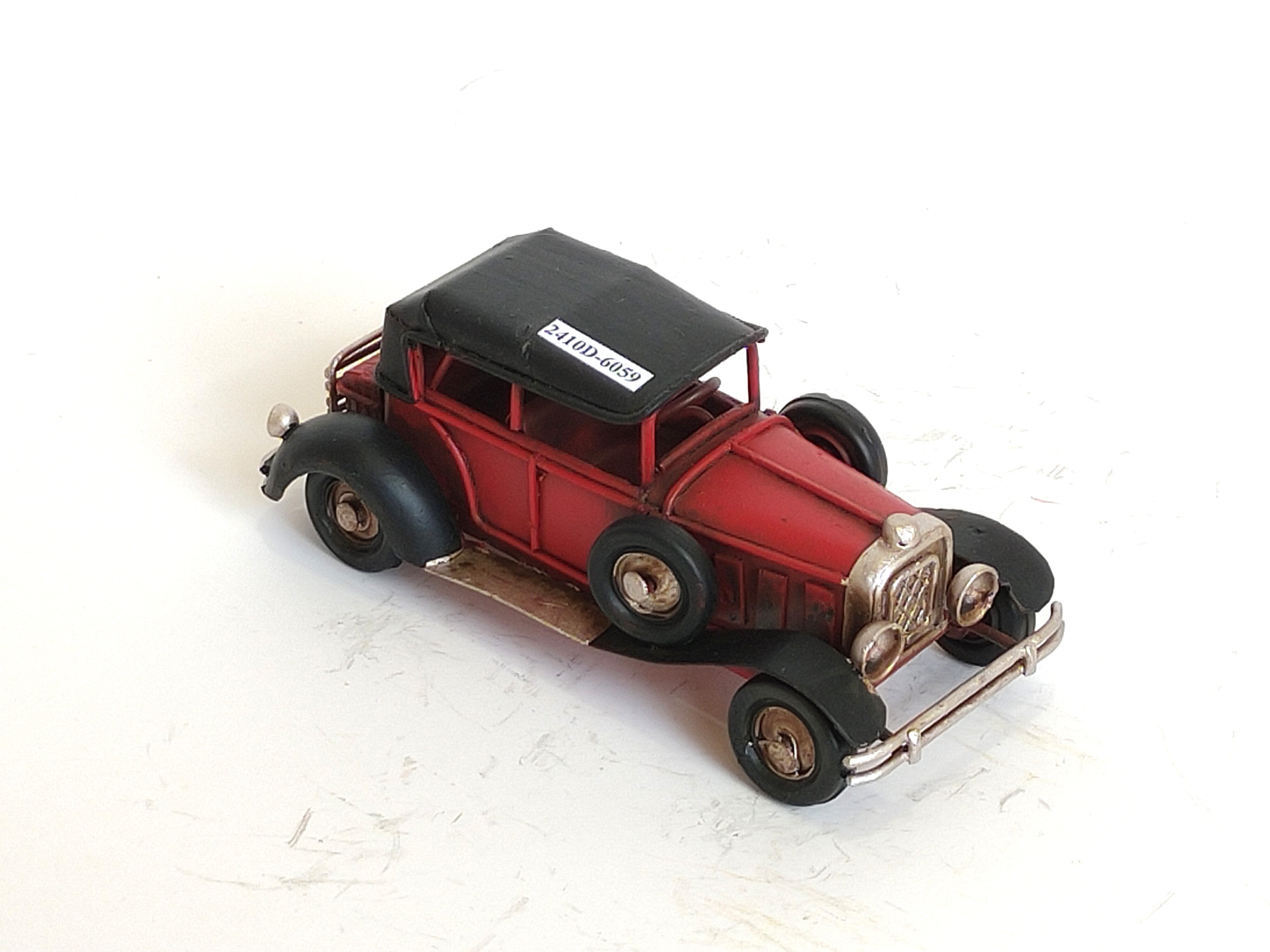 Vintage 1930s Classic Sedan Red