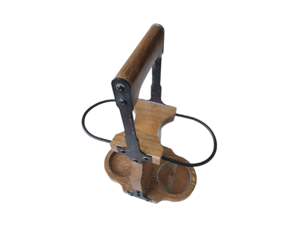 Wooden Drink Carrier Double Slot